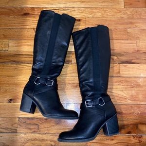 Black Knee high boots